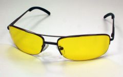 Федоровские очки для водителя AD030 (коричневый, серебро, серый)
