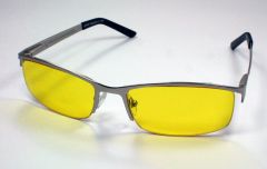 Федоровские очки для водителя AD028 (коричневый, серебро, серый)