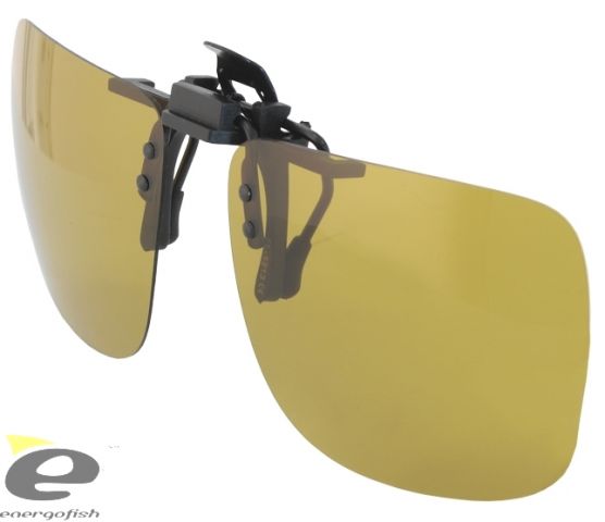 Клипы (клипсы) на очки Solano Fishing FL 1213 (Поляризованная линза)линза-Желтая