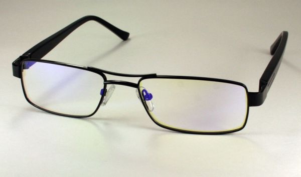 Компьютерные очки AF029 (черный, коричневый)