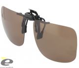 Клипы (клипсы) на очки Solano Fishing FL 1212 (Поляризованная линза)линза-серая или коричневая